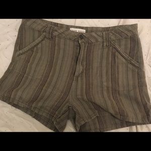 Stylish green shorts for summer